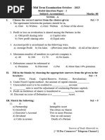 II Puc Acc Mid Term MQP - 2