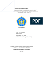 Sinopsis Pra Proposal Skripsi