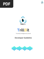 Trill SDK - One Way Developer Guide