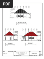 Left Side Elevation: N.G.L N.G.L