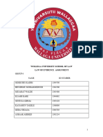 Law of Evidence Assignment