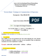 Les Signes de La Langue Française