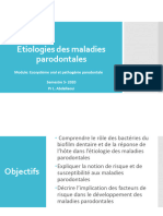 Etiologies Des Maladies Parodontales S5 - PR Abdallaoui Lamiaa - 3 Décembre 20 - PDF - Compressed