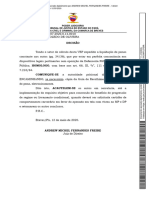 PROCESSO: 0002341-07.2020.8.14.0010 Apenado: Jovane Toledo de Oliveira Decisão