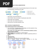 Drug Administration With Blanks