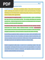 Lec-1 Introduction of Occupational Safety