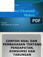 EKONOMI MAKRO Pertemuan 2