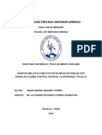 Rep Med - Huma Cesar - Briceño Diabetes - Mellitus.factor - Riesgo.dengue - Signos.alarma - Hospital.distrital - Esperanza.trujillo