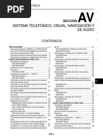 Sistema Telefónico, Visual, Navegación Y de Audio: Contenidos