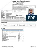 Student Exam Form