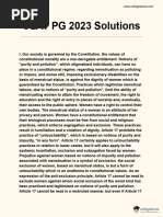 CLAT PG 2023 Solutions