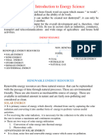 Module 1 Introduction To Energy Science