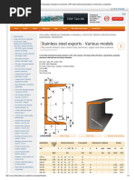 UPN (UNP) European Standard U Channels, UPN Steel Profile Specifications, Dimensions, Properties