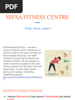 Hifsa Fitness Centre