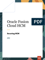 Securing Oracle Fusion HCM 23C