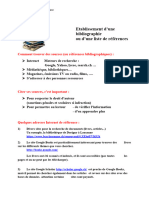 Bibliographie Établissement