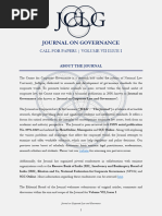 JCLG Call For Papers