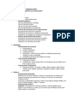 Mapa de Destinos de Comunicación