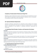 LO1 Specify Architecture Requirements