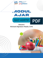 Modul Ajar Zat Aditif PJJ