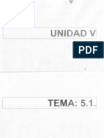 UNIDAD 5 - Tema 5.1