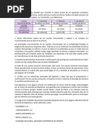 Gestión Financiera Unidad 4 Ejercicio 1 Al 15