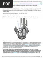 Así Funciona El Motor de Combustión Interna de Hidrógeno de Mahle y Liebherr