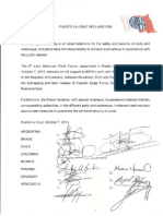 Declaracion VI Foro Latinoamericano de Prácticos