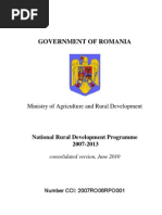 National Rural Development Programme 2007 - 2013 - June 2010