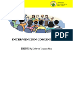 Intervencion Comunitaria UNIDAD 2