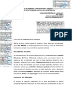 Cas 20095-2017. Sobre Hostilidad Reduccion Remuneracion y Categoria