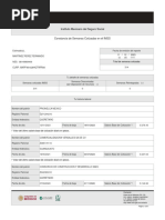 Constancia de Semanas Cotizadas Del Asegurado