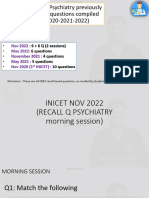 INI CET Psychy 2022-2020 Solved PDF Atf