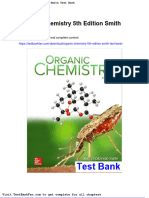 Organic Chemistry 5th Edition Smith Test Bank