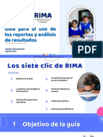 Guía Uso Resultados RIMA