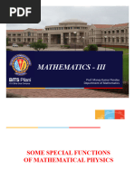 Special Functions (Legendre Polynomials) - Complete