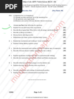 Be - Mechanical Engineering - Semester 7 - 2023 - May - Dloc III Vehicle Systems Rev 2019 C Scheme