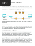 CCNA & Networking QA