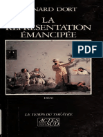 La Représentation Émancipée - Essai - Dort, Bernard - 1988 - (Paris) - Actes Sud - 9782868692634 - Anna's Archive