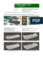 Landing Craft Minis - 15mm