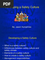 Developing A Safety Culture