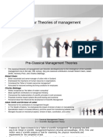 Theories of Management