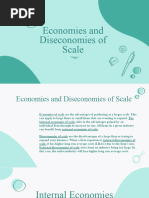 Economies and Diseconomies of Scale