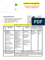 5to GRADO MATERIAL DÍA 02 MATE - RESOLVEMOS PROBLEMAS DE TIEMPO Y TEMPERATURA - UNIDAD N°9 - SEMANA - 02