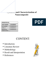 Synthesis and Characterization of Nanocomposites