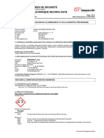 Fiche Sécurité ACIDE SULFURIQUE 9899% 66ºB (Francés)