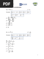 Práctica Resuelta de Derivadas