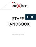 FX Staff Handbook Version 3 Dec 2021