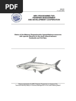 MRC Programme For Fisheries Management and Development Cooperation