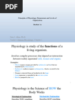 Module 1A - Ch.1 (Cells, Tissues and Homeostasis) 2023